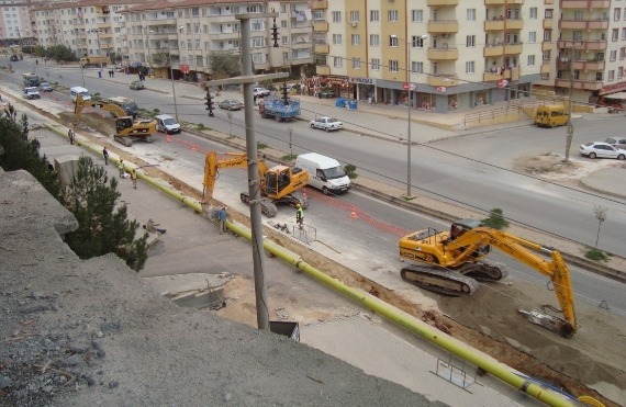 Gaziantep City PE coated NGPL Project.Phase No: 6 / Part 2